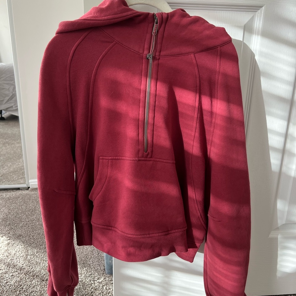 Lululemon 1/2 zip oversized scuba hoodie